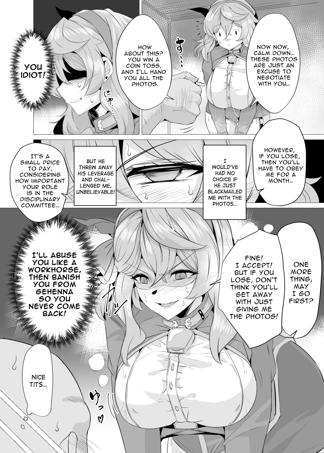 Hentai Manga Comic-Amau Ako and the Lecherous Janitor-Read-4